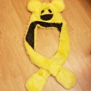 Deadmau5 Fuzzy Hat w/ Hand Pockets